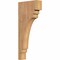 Ekena Millwork Pescadero Smooth Corbel, Western Red Cedar, 3 1/2"W x 12"D x 28"H COR04X12X28PEC00SWR - alternate 1